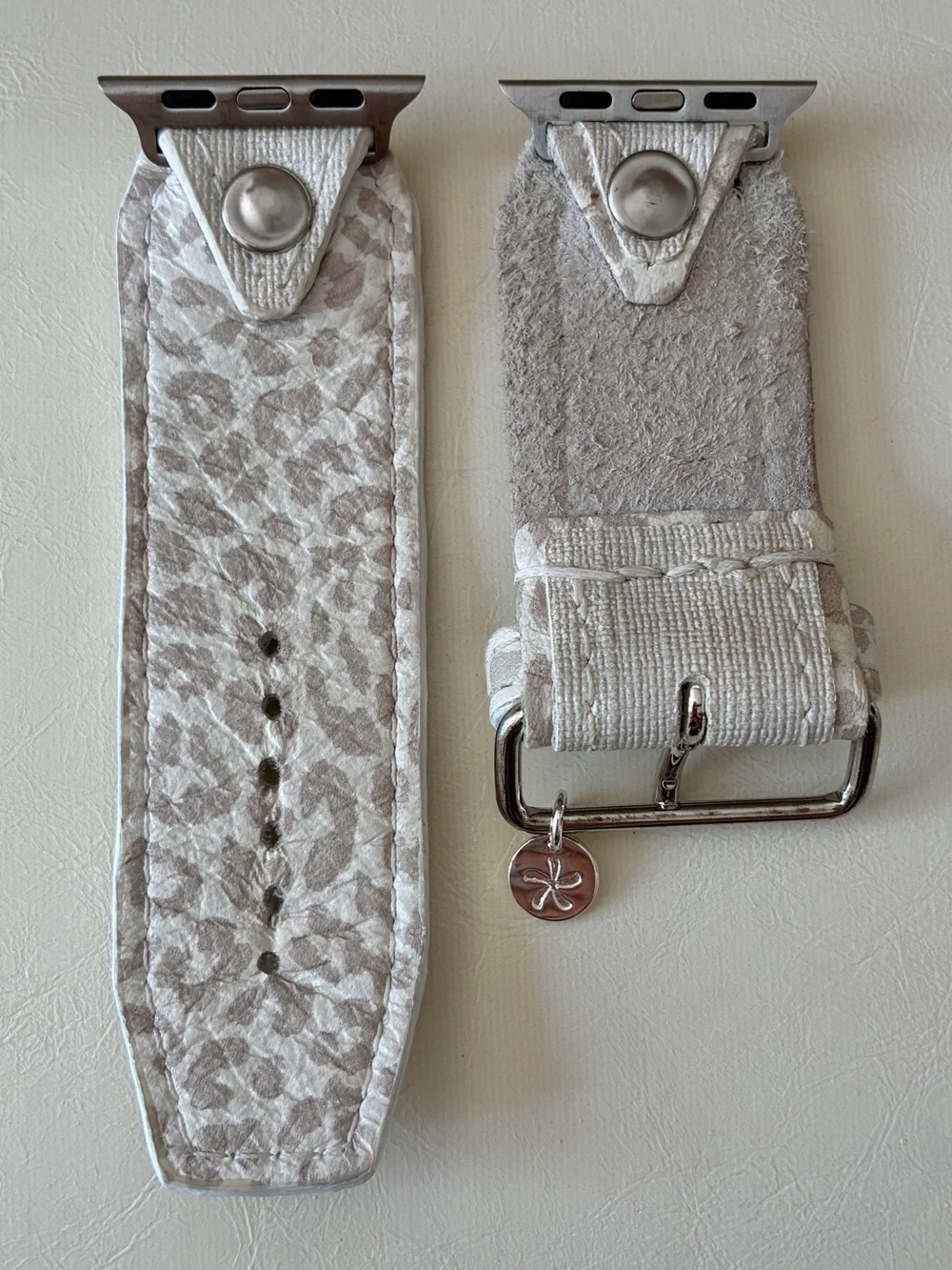 Spark*l Authentic Upcycled Fendi Zucca Apple Watch Band - Size 2, 38-41mm